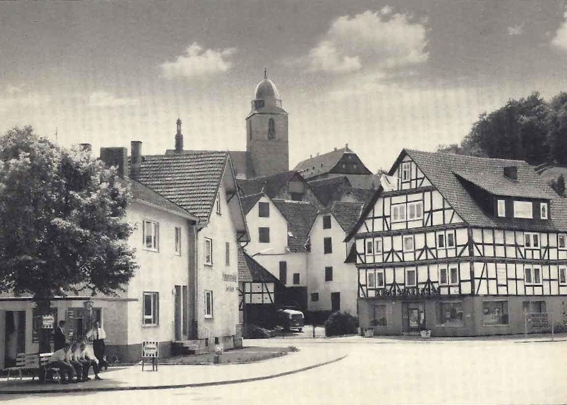 Stadt Naumburg alte Ansicht